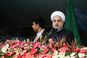 حضور رییس‌جمهور در راهپیمایی ۲۲ بهمن